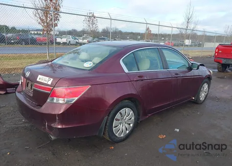 2011 Honda Accord 2.4 Lx z USA, uszkodzony, nr VIN 1HGCP2F32BA004538